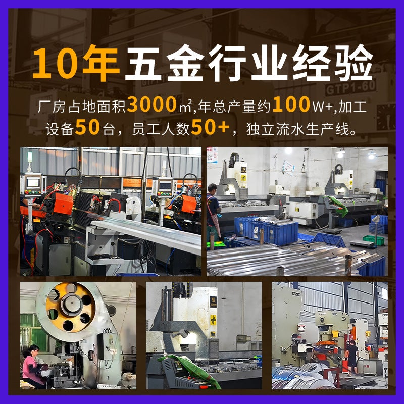 Jinrongda Stainless Steel Thickened Corner Code Three-Sided Fixed Angle Iron Support Frame Multi-Functional Fixed Inverted Corner Code - Image 3