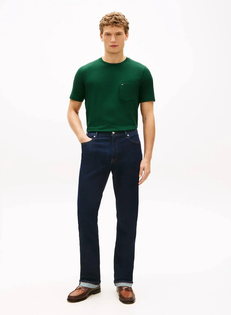 TOMMY HILFIGER Patch Pocket Jersey Crew Neck T-Shirt