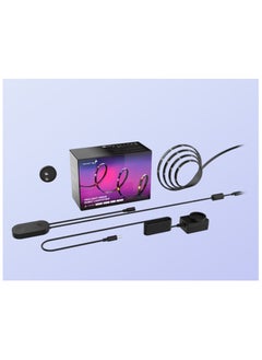 Yeelight Obsid RGBIC Light Strip | LED | 16M Colors | Pixel level DIY & control | Sleek black base | Trimmable & Extendable to 16.4 ft