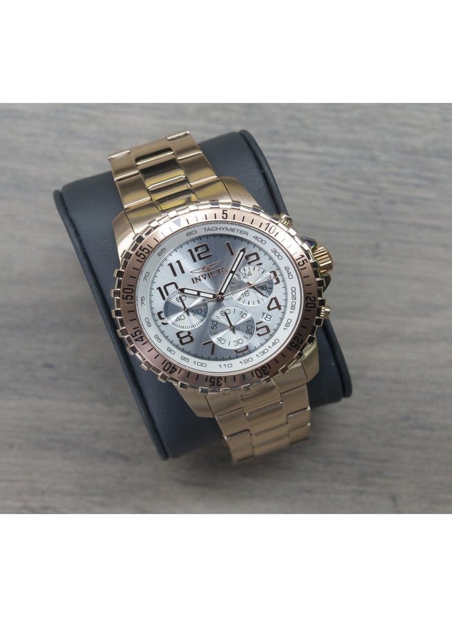 Invicta Men's 11368 Specialty Analog Display Swiss Quartz Rose Gold Watch, Rose Gold, Chronograph - Image 2
