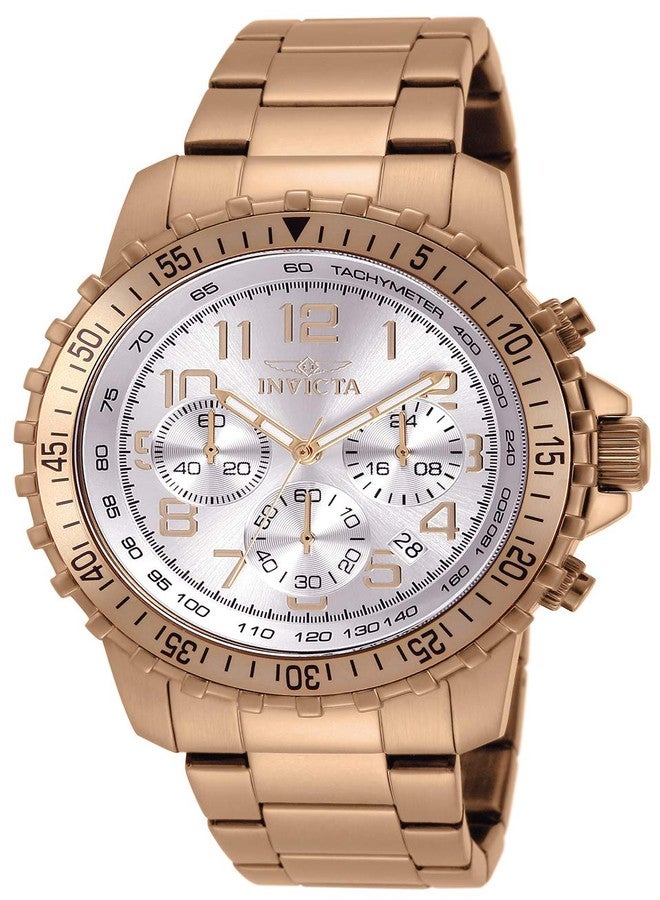Invicta Men's 11368 Specialty Analog Display Swiss Quartz Rose Gold Watch, Rose Gold, Chronograph - Image 1