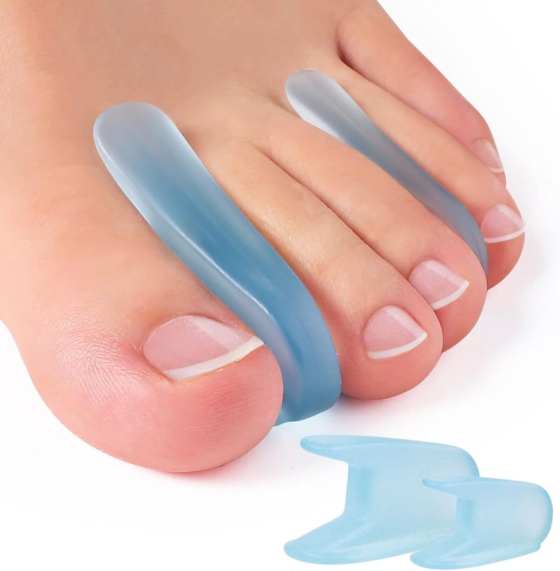 Sumifun 16 Packs Gel Toe Separator Bunion Corrector and Bunion Relief Flared Toe Spacers for Overlapping Toe Separators Hammer Toe Straightener for Overlapping Toes