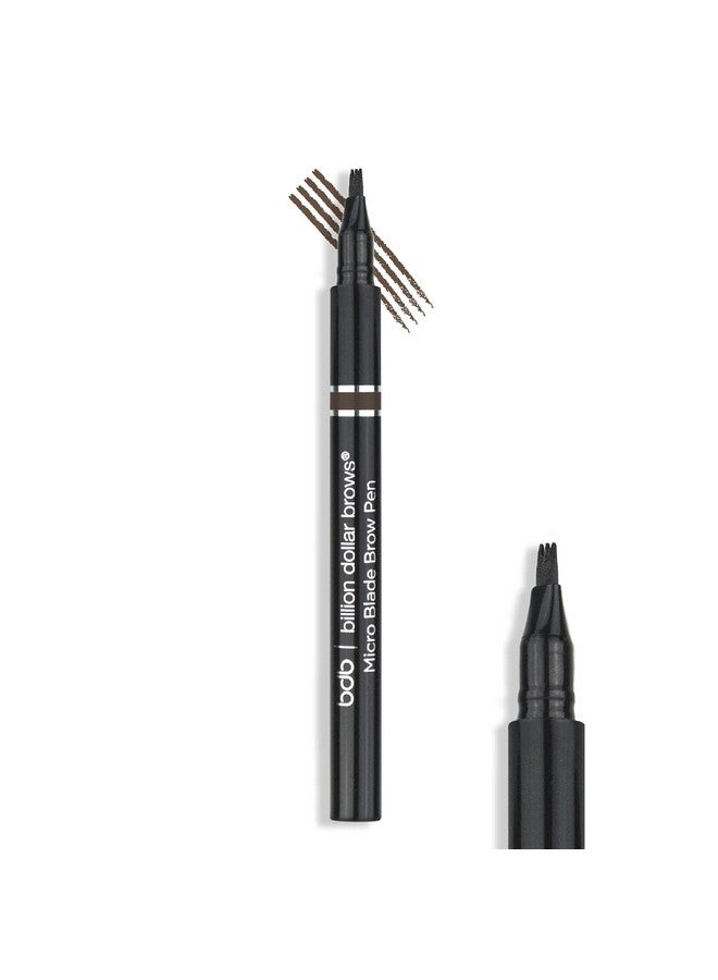 بيليون دولار براوز تأثير Microblade: قلم الحواجب يخلق حواجب طبيعية تملأ الحواجب باللون الرمادي - Image 1