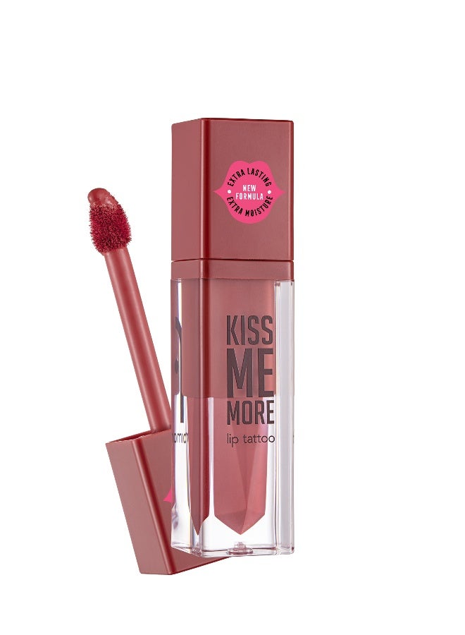 flormar Kiss Me More Lip Tattoo – 022 Rosewood – Matte Finish Liquid Lipstick, High Pigment Color, Long-Wear Comfort, Smooth Even-Looking Application - Image 1