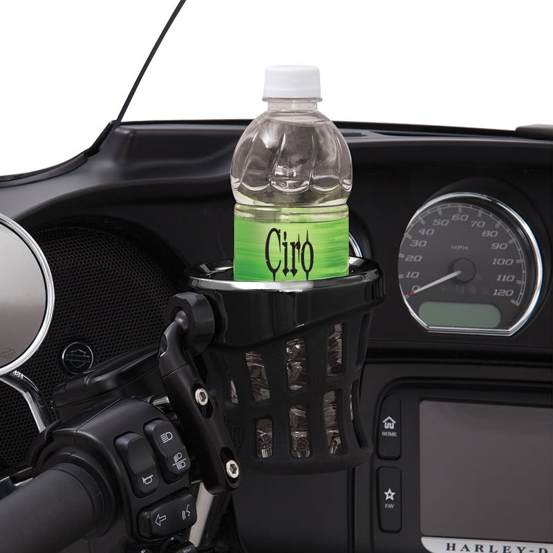 Ciro Drink Holder with Perch Mount - Black - Image 1