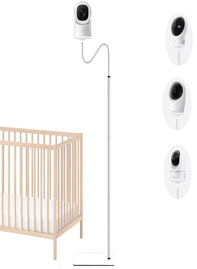 EYSAFT Baby Monitor Floor Stand Holder Mount Compactible for eufy E21,E30,Spaceview E110, Spaceview pro E210 - Image 1