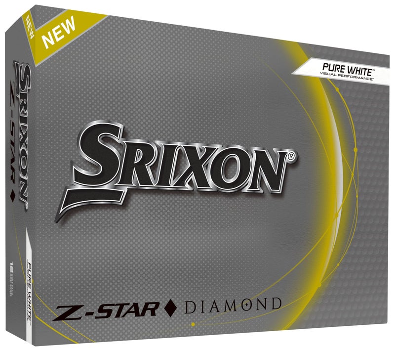 Srixon Z-Star Diamond Golf Balls, Diamond 2, White - Image 1