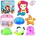 TSDATOWR Light Up Bath Toys for Toddlers Kids Girls Baby No Hole Glow Bath Toys with Bath Book Organizer Led Light Bath Time Water Toys for Bath Tubs Bathrooms Pool Gift for Toddlers Girls Infants - Image 2