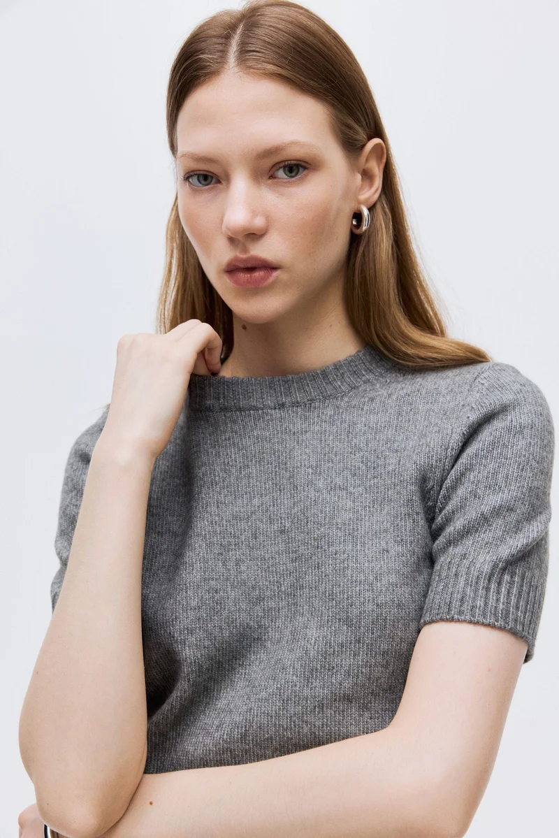 H&M Short-sleeved jumper