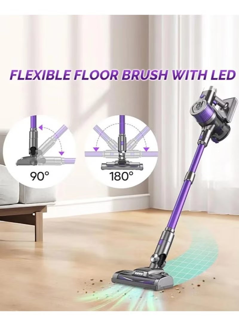 DENX DX2902 Corded Vacuum Cleaner – High Suction Power, 400W Motor, Stylish Design, and Low Noise - Image 2