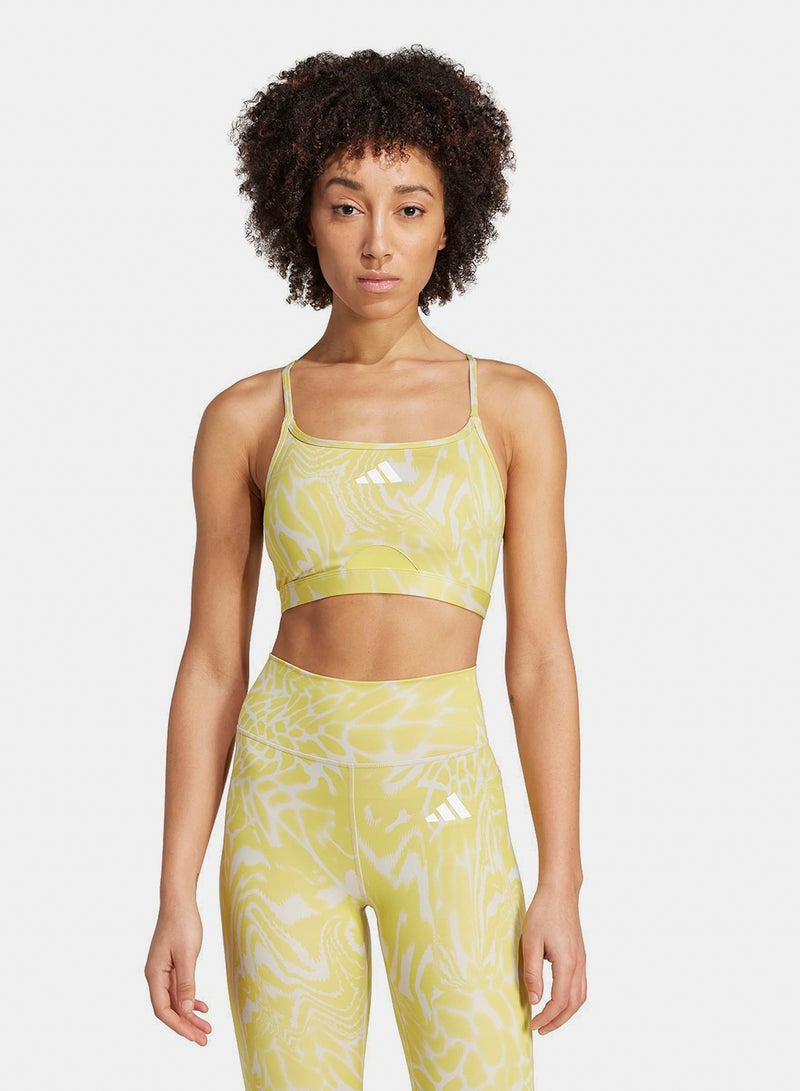 Adidas Aeroreact Training Light Support Bra - Image 1
