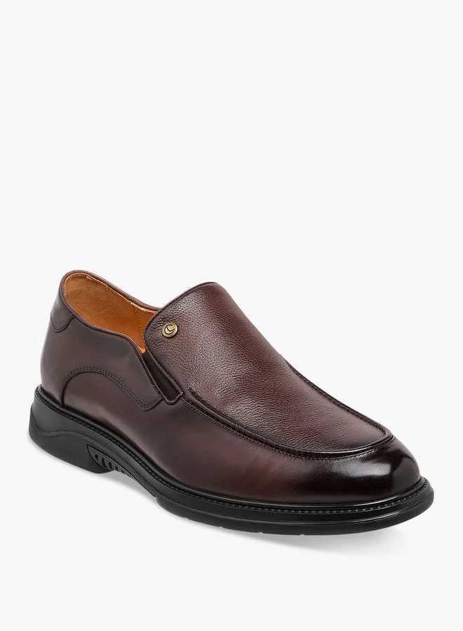 Le Confort Men Leather Slip-On Loafers