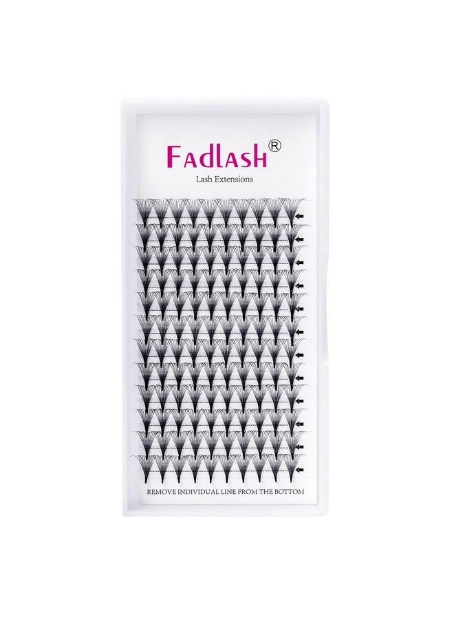 FADLASH وصلات رموش جاهزة من فانز 12D 0.07 D مع صينية تجعيد مختلطة وصلات رموش جاهزة من فانز متوسطة الساق وصلات رموش جاهزة الحجم من برو بوينت (12D0.07D، 1520 مم) - Image 1