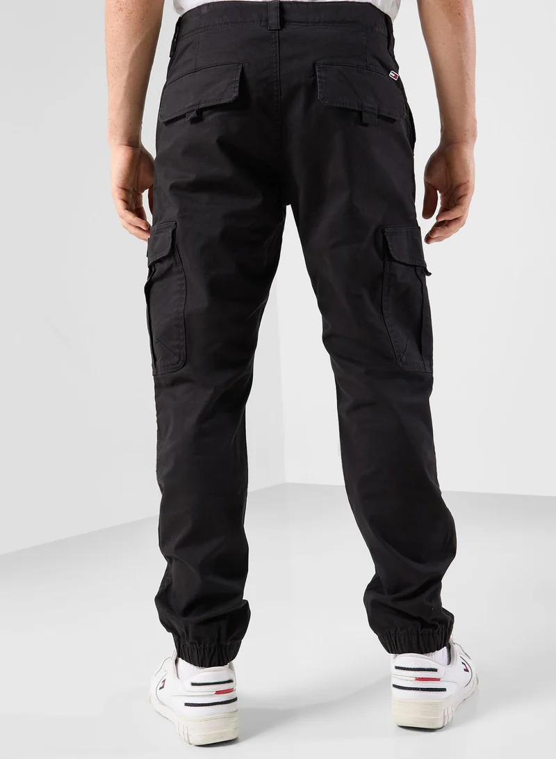 TOMMY JEANS Essential Relaxed Straight Fit Pants