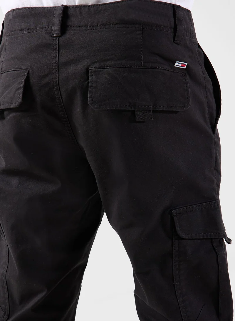 TOMMY JEANS Essential Relaxed Straight Fit Pants