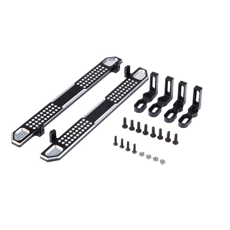 Side Metal Aluminium Alloy Pedal Plate Footplate Spare Parts for Traxxas TRX-4 1:10 RC Car - Image 2