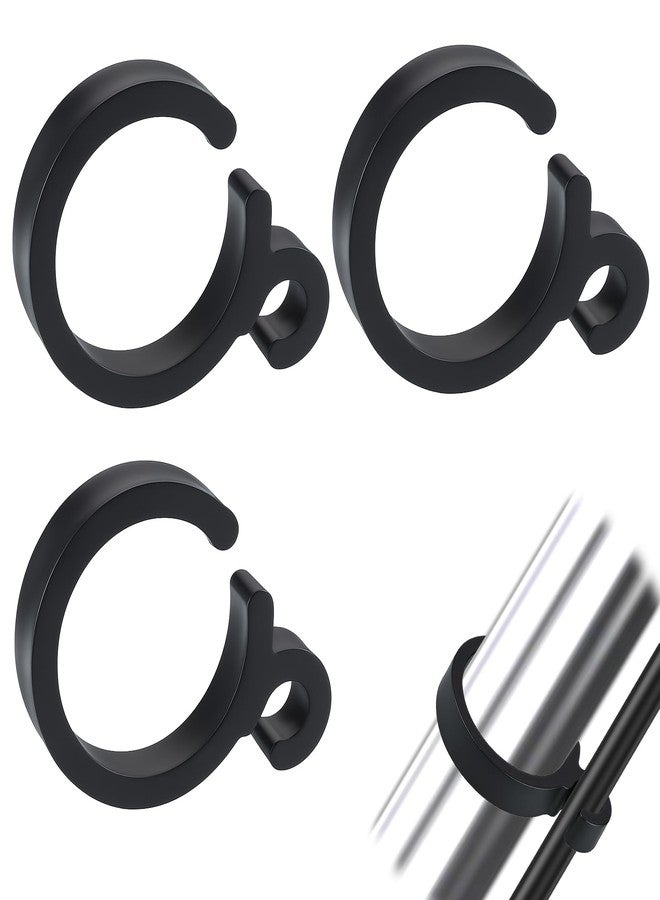Xyembu 4Pcs Rollator Cable Clips, Rollator Walker Replacement Parts, Rollator Brake Cable Clips, Rollator Parts Accessories, Black - Image 1