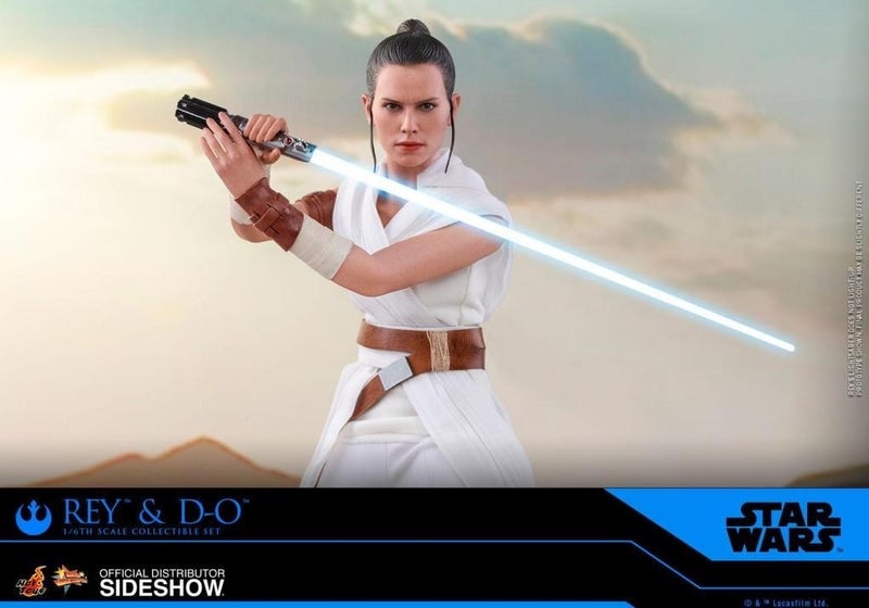 Hot Toys Rey And D-O Sixth Scale Figure Set 905520 - Star Wars: The Rise Of Skywalker - Movie Masterpiece Series - Image 1