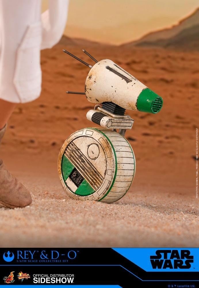 Hot Toys Rey And D-O Sixth Scale Figure Set 905520 - Star Wars: The Rise Of Skywalker - Movie Masterpiece Series - Image 5