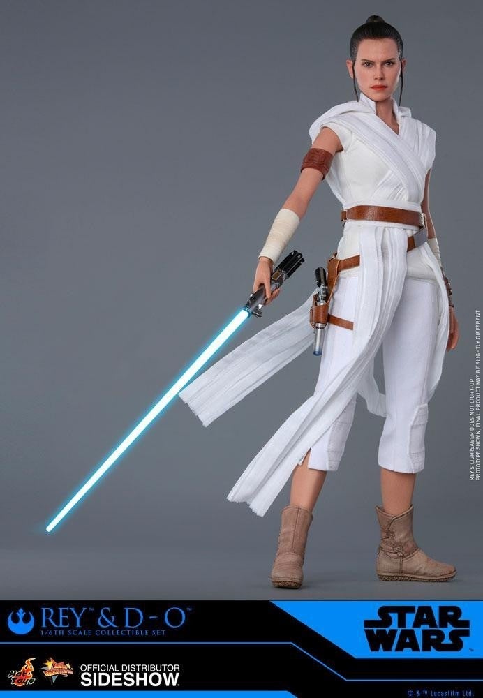 Hot Toys Rey And D-O Sixth Scale Figure Set 905520 - Star Wars: The Rise Of Skywalker - Movie Masterpiece Series - Image 3