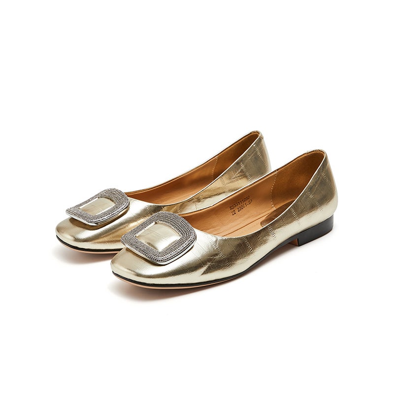 ST&SAT Cow Leather Casual Shoes 1.5cm Women's - Image 3