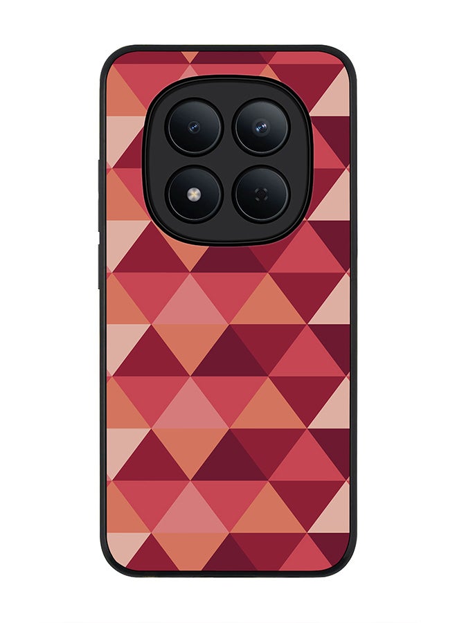 For Xiaomi Redmi Note 15 Pro 5G Case,Slim fit Camera Protection, Shockproof Thin Phone cover  - Topsy Turvy Triangles