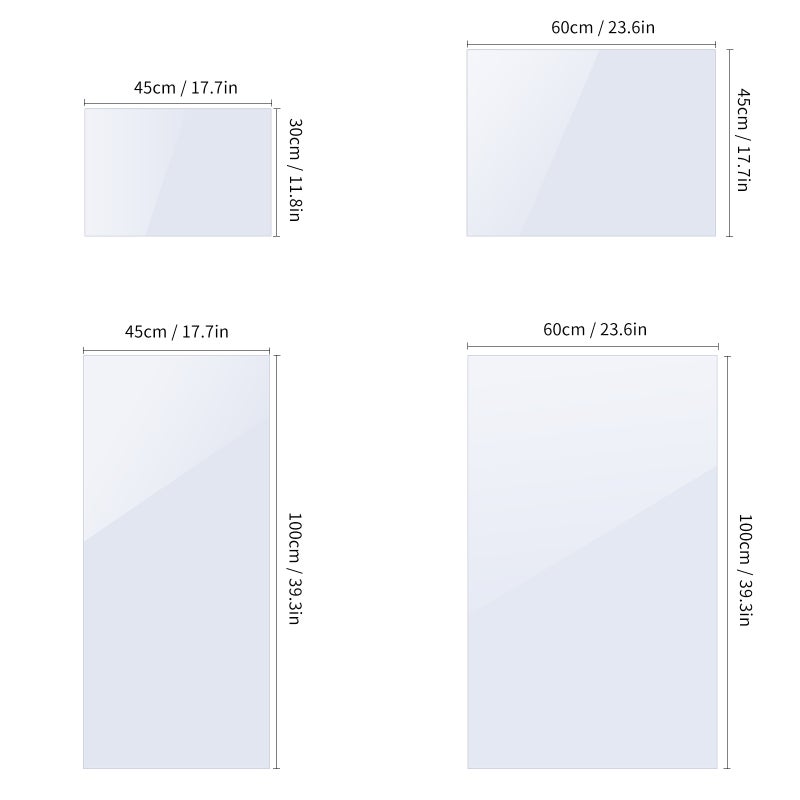 Dry Erase White Board Sheet with Adhesive Back,Self-Adhesive Whiteboard Dry Erase Board for Wall,Glass,Magnetic Cuttable Whiteboard for Office,Home,School w/Markers,Eraser and Magnets - Image 2