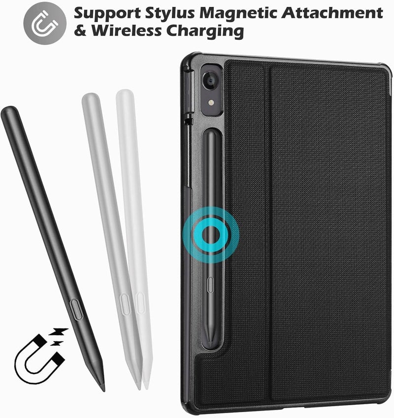 SYOSI Shockproof Case For Lenovo Tab P11 Pro Gen 2 11.2" 2022, Slim Stand Folio Protective Hard Shell Cover For 11.2 Inch Lenovo Tab P11 Pro 2Nd Generation Tb132Fu Black - Image 5