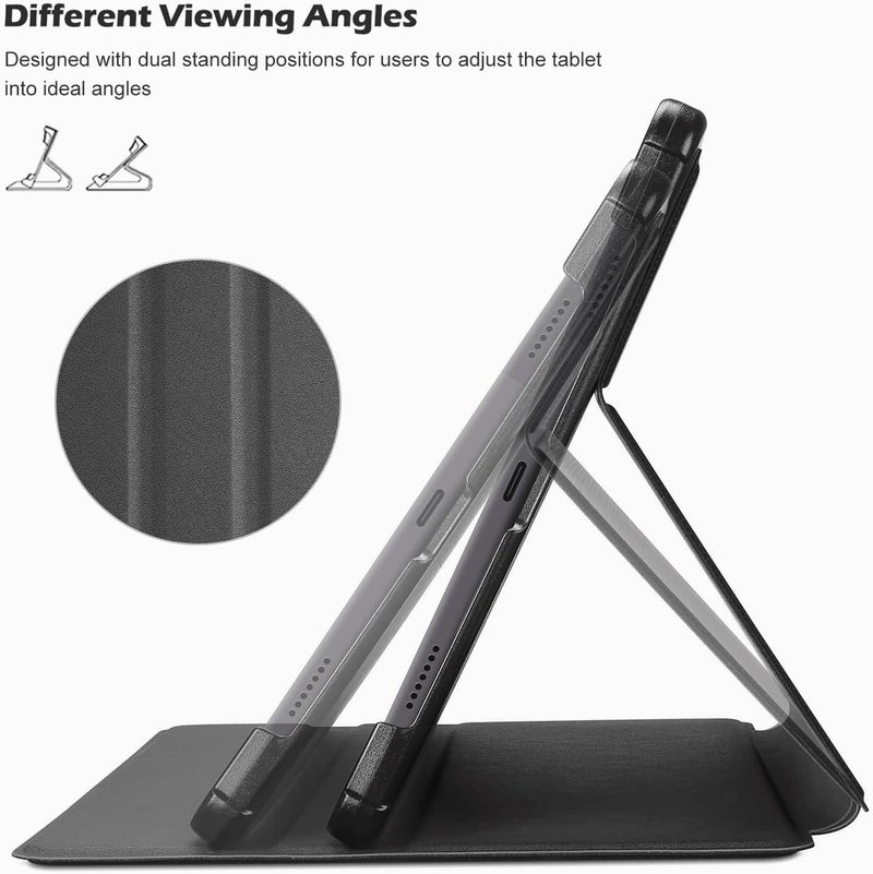SYOSI Shockproof Case For Lenovo Tab P11 Pro Gen 2 11.2" 2022, Slim Stand Folio Protective Hard Shell Cover For 11.2 Inch Lenovo Tab P11 Pro 2Nd Generation Tb132Fu Black - Image 3