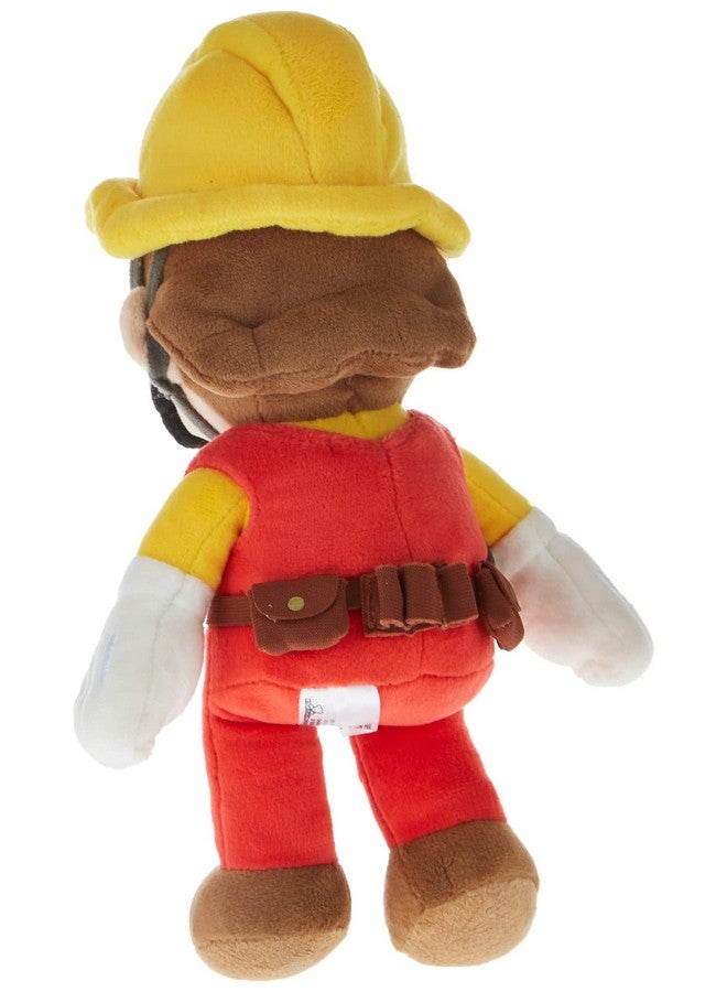 Little Buddy 1731 Super Mario Maker 2 - Builder Mario Plush, 9.5", Yellow - Image 2