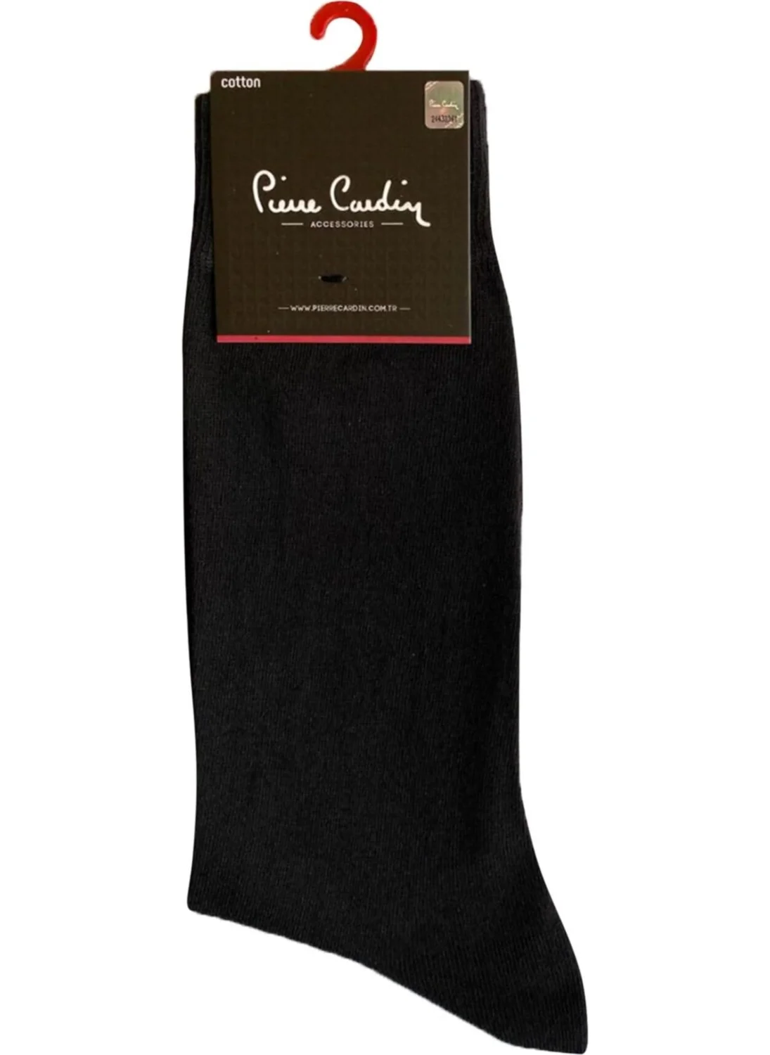 بيير كاردان Flat Men's Cotton Socks Black