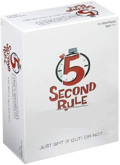 5 Second Rule - Board Game - Fun Card Game for Game Night with Friends (White) - pzsku/ZB8823A14D8680D30EF58Z/45/_/1740681153/48e98e09-d597-4b8a-801e-cf30eaad8270