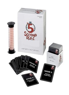 5 Second Rule - Board Game - Fun Card Game for Game Night with Friends (White) - pzsku/ZB8823A14D8680D30EF58Z/45/_/1740681163/aceb72a1-52b2-49f3-b99b-0fac0c234a07