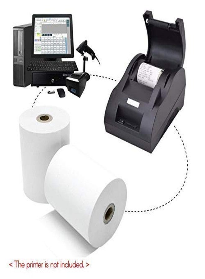 DRMS STORE 2 inch Thermal Paper Roll 58mmX25Meter Pack of 20 - Image 2