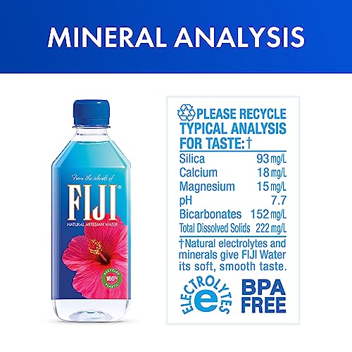 FIJI Natural Artesian Bottled Water 500 mL / 16.9 Fl Ounce (Single) - Image 2
