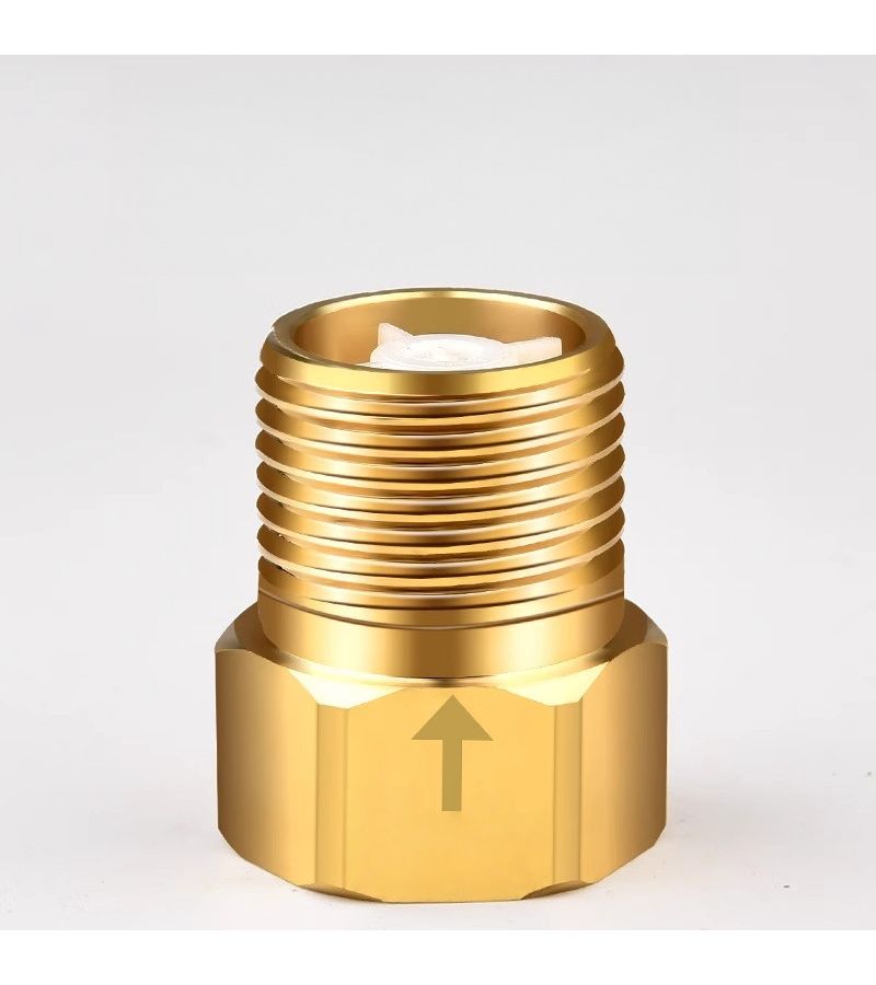 G1/2 Female To Male Thread Colored Check Valve Anti-Backflow One-Way Toilet Plug - Image 3