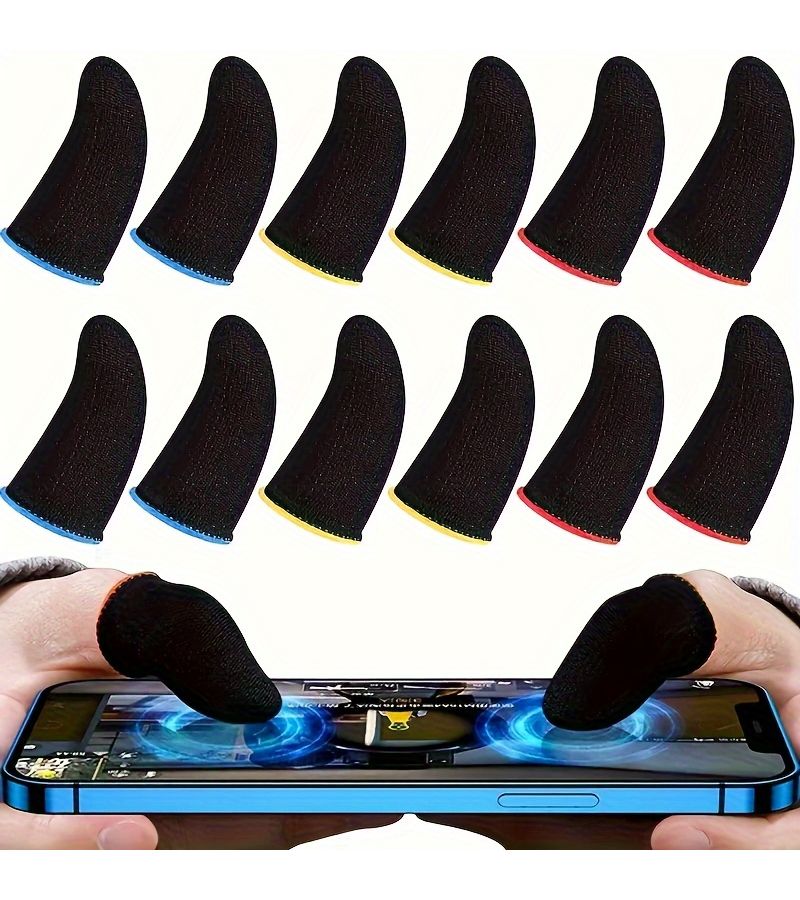 7Pcs Anti Sweat Gaming Gloves Breathable Non Slip For Mobile Games - Image 4
