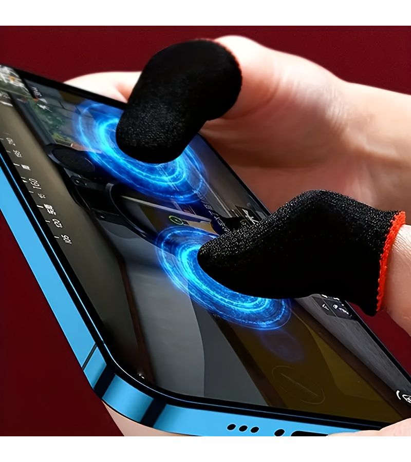 7Pcs Anti Sweat Gaming Gloves Breathable Non Slip For Mobile Games - Image 2