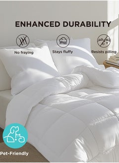 Arabest Duvet,Queen Size Quilt Down Comforter Insert Microfiber White 200X230centimeter  - Image 5