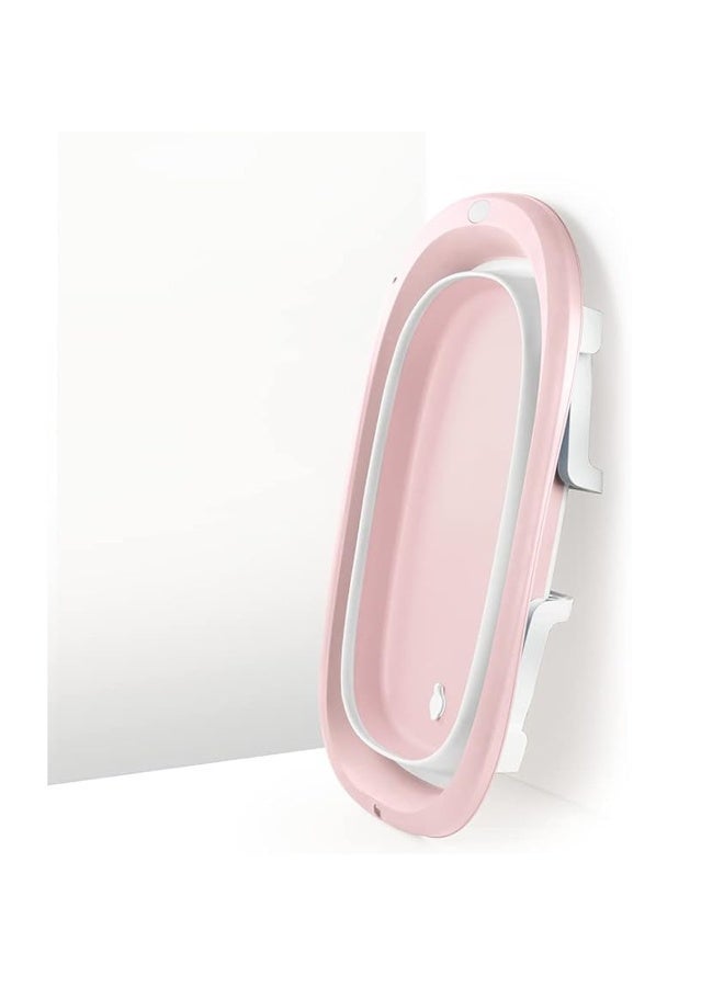 حوض استحمام أطفال قابل للطي بشاشة عرض رقمية لدرجة الحرارة ومضاد للانزلاق - Image 4