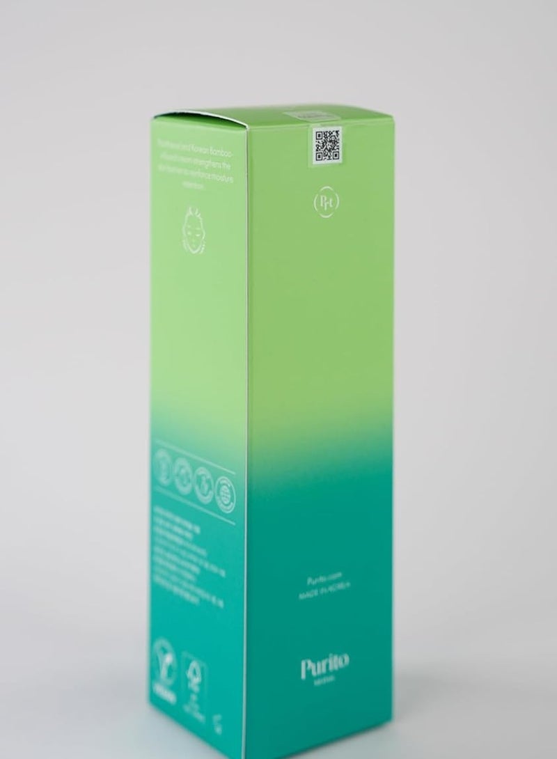 PURITO Seoul B5 Mighty Bamboo Panthenol Cream 100ml – Hydrating Glow purito Moisturizer for Glass Skin, Skin Barrier Repair & Deep Nourishment – Vegan & Cruelty-Free Korean Skincare for All Skin Types