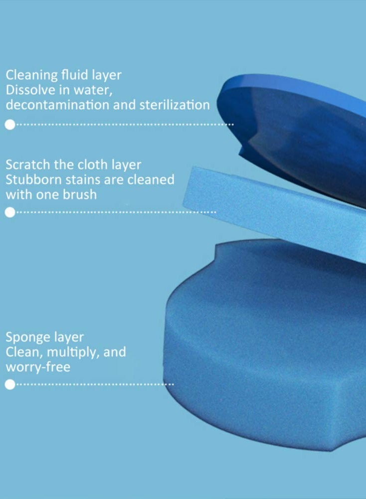 Hands-Free Disposable Toilet Wand with Rotating Head and Built-In Cleaner, Includes 8 Cleaning Refills for Easy and Efficient Toilet Cleaning. - Image 4