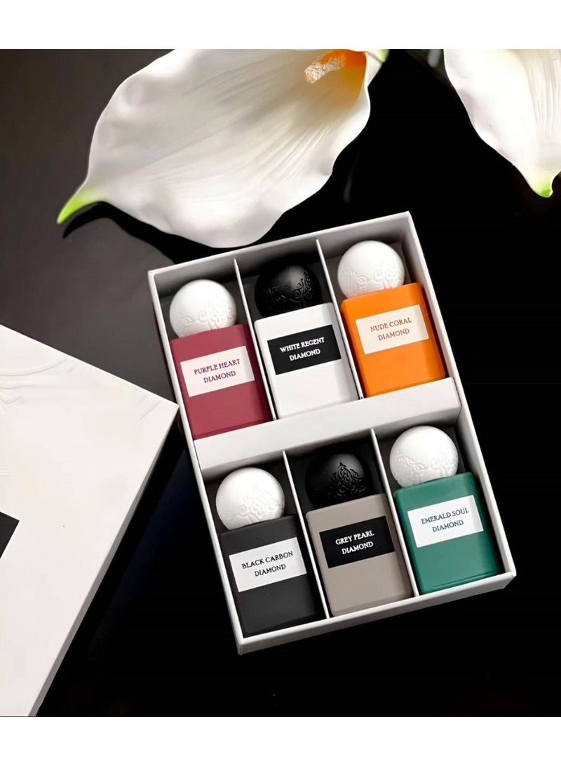ابراق مجموعة دياموند من إبراق 6 عطور × 10 مل - Image 1