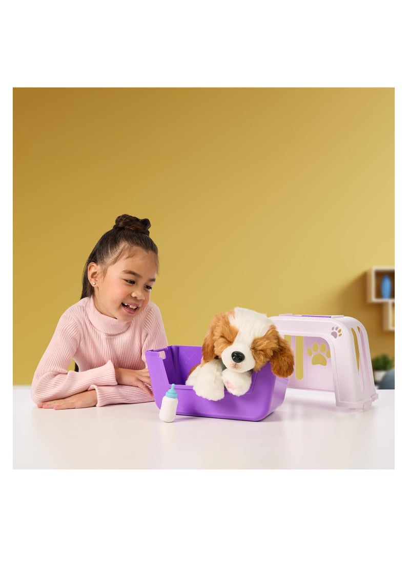 LITTLE LIVE PETS - My Really Real Puppy Patches | Interactive Plush Puppy | Super Soft Fur, Blinking Eyes, Over 60 Sounds and Reactions, Touch Sensors, Feeding Sounds | Unisex | Ages 4 and Up - Image 1