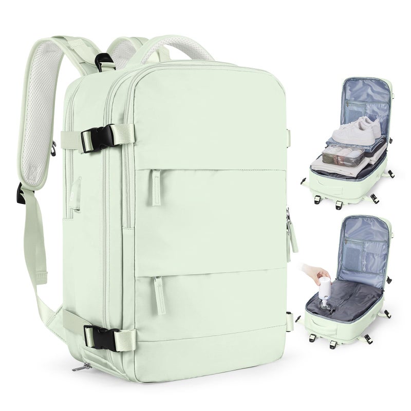 coofay Vacuum Backpack Travel with Pump Vacpack Travel Backpack with Vacuum System Compression Backpacks - Image 1