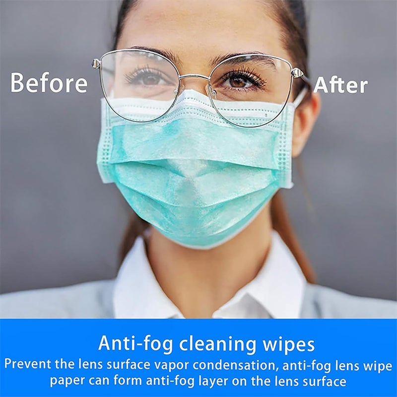 Thea Anti Fog Wipes-Pack of 20 | Lens Cleaner Perfect for Eyeglasses,Sunglasses,helmet,Camera Lenses,Binoculars,car mirror,Laptop Computer,Monitor,Phone,Watch and other lenses (20 Pack) - Image 5