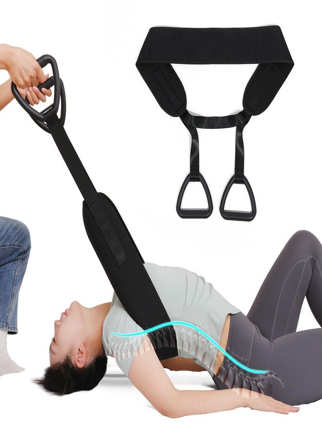 Fanwer Spinal Decompression Devices Lumbar Traction Low Back Stretcher Spine Decompression Belt for Lumbar Spine Pain Relief, Back Stretching Belt for Herniated Discs, Spondylosis and More - Image 1