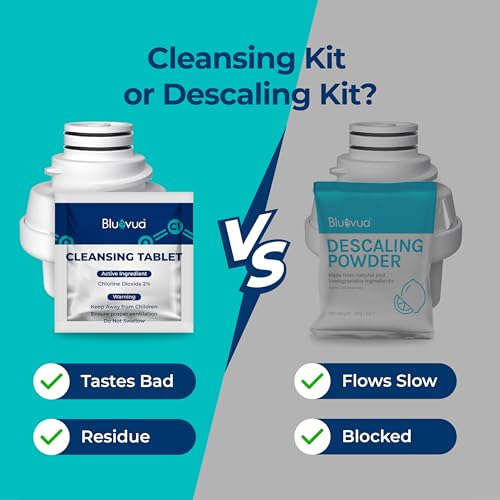 Bluevua Cleansing Kit for RO100ROPOT & RO100ROPOT-UV – Includes 5 Cleaning Tablets and Filter Accessory for Internal System Maintenance and Freshness Support - Image 3
