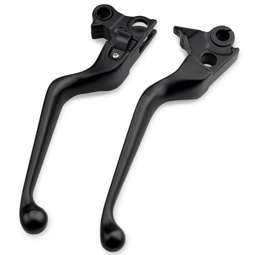 Black Brake Clutch Lever for Harley Davidson 9603 Sportster 883 12009607 Road King9610 Dyna Wide Glide Low Rider9909 Night Train9610 Fat BoySoftail 9614Street Bob 0610OEM 43040