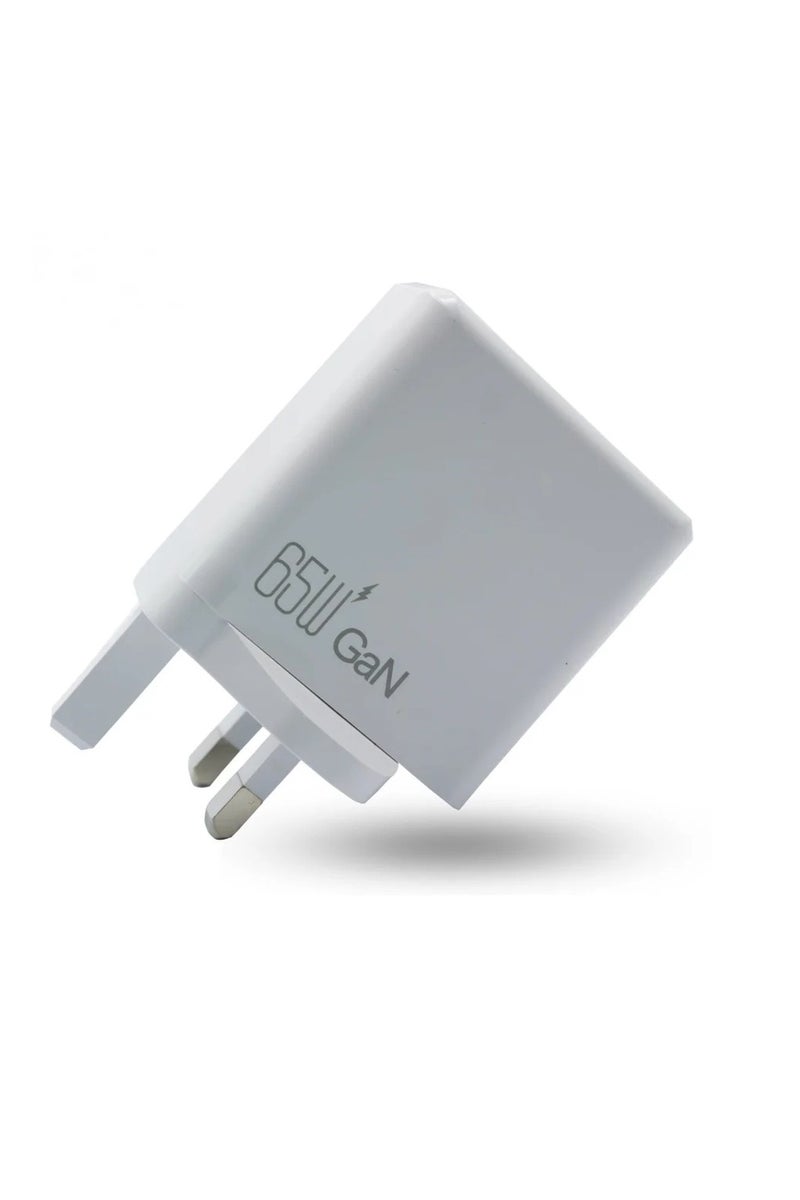 فين ديونز محول شحن فائق السرعة USB-C بقوة 65 واط | متوافق مع هواتف S24 وS23 وS22 وS21 وS20 Ultra وS24+ وS23+ وS22+ وS21+ وA53 وA15 وA55 وA54 - من النوع C محول طاقة - Image 4